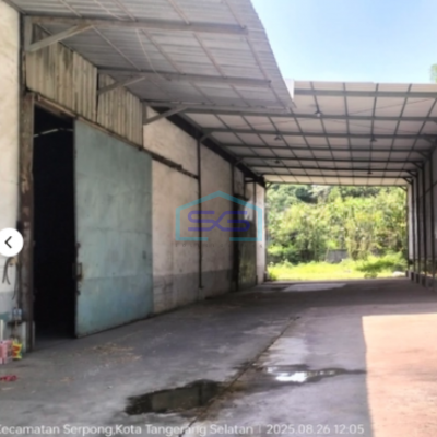 Disewakan Gudang Bagus Dekat Pergudangan Tekno Bsd Serpong Tangerang Selatan LB 1500m2