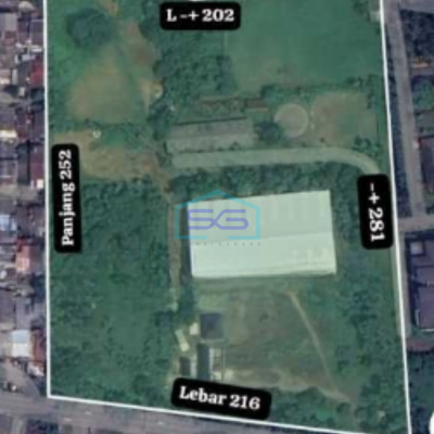 Dijual Tanah Strategis Luas 5,1 Ha Di Pamulang Tangerang Selatan