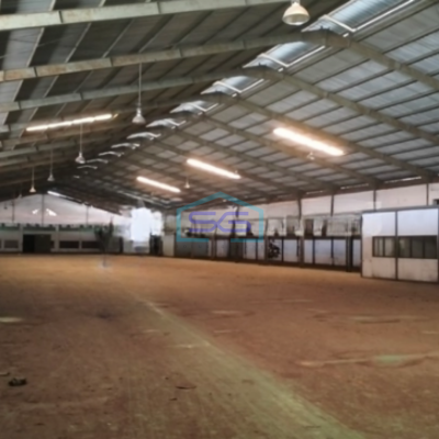 Disewakan Gudang Pabrik Siap Pakai Luas Bangunan 6500m² Di Periuk Tangerang