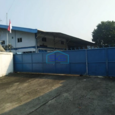 Disewakan Gudang Pabrik Siap Pakai Luas Bangunan 4000m² Di Jatake Tangerang