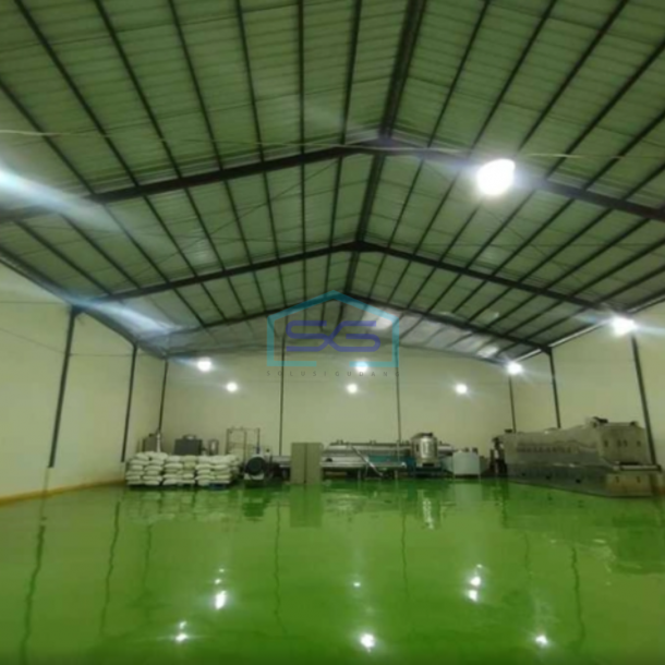 Disewakan Gudang Bagus Luas Bangunan 1200m2 di Tigaraksa Tangerang-3