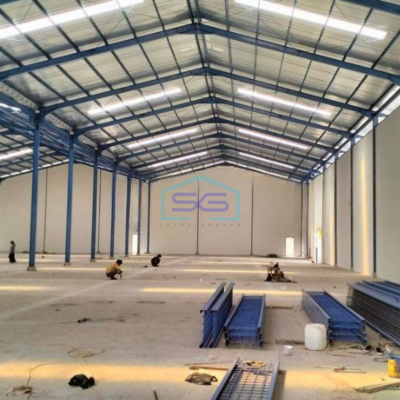 Disewakan Gudang Baru Luas Bangunan 1122 m² di Klapanunggal Bogor