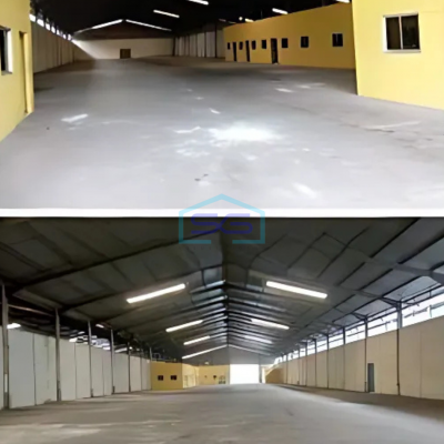 Disewa Gudang Bagus LB 2600 m² di Jl Raya Serang Cikupa Balaraja Tangerang