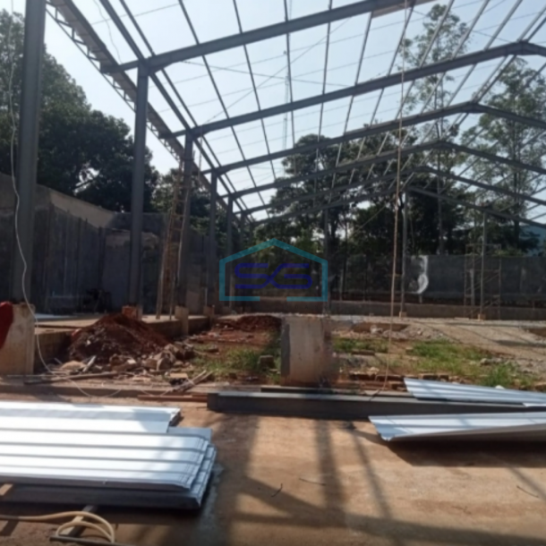 Dijual Gudang Baru Tahap Finishing Lokasi di Gunung Sindur Bogor LB 800m2-3