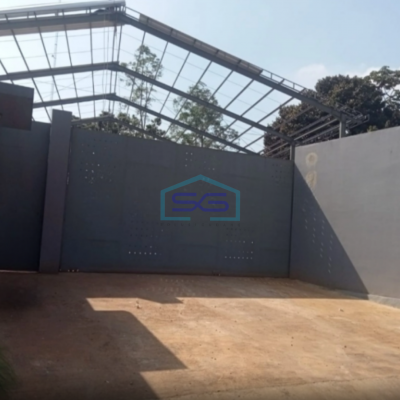 Dijual Gudang Baru Tahap Finishing Lokasi di Gunung Sindur Bogor LB 800m2