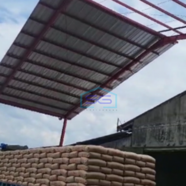 Dijual Gudang Masuk Container 40 Feet Kawasan Pergudangan di Sawangan Depok LT 2000m2-1