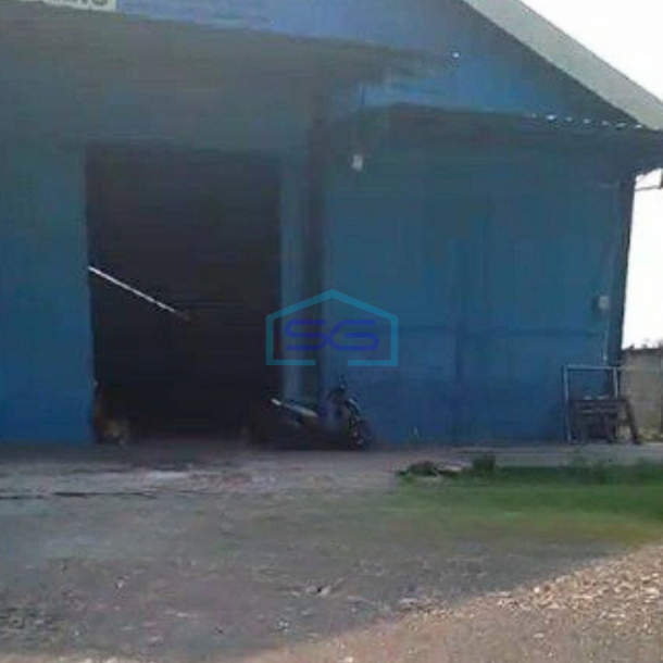 Disewakan Gudang Pinggir Jalan Bisa Masuk Container 40 feet Dekat Toll Citeureup Bogor LT 4000m2-1