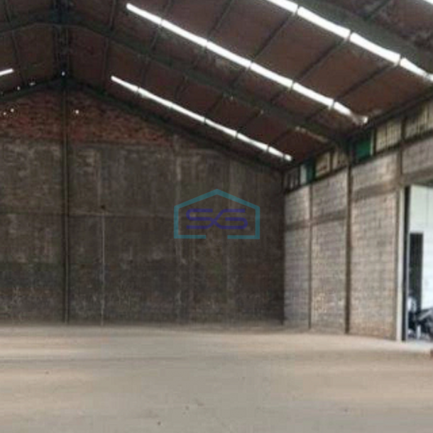Disewakan Gudang Siap Pakai Lokasi Rajeg Cibinong Strategis Masuk Container LT 2200m2 Bogor-1