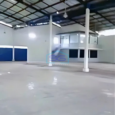 Disewakan Gudang Ada Kantor dan Mess Masuk Container di Jonggol Bogor LT 3000m2