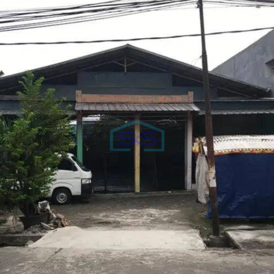 Disewakan Gudang 1 Lantai Siap Pakai di Depok LT 650m2 Ex Futsal