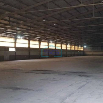 Disewakan Gudang Pinggir Jalan Masuk Container 40 feet LB 4800m2 di Bogor