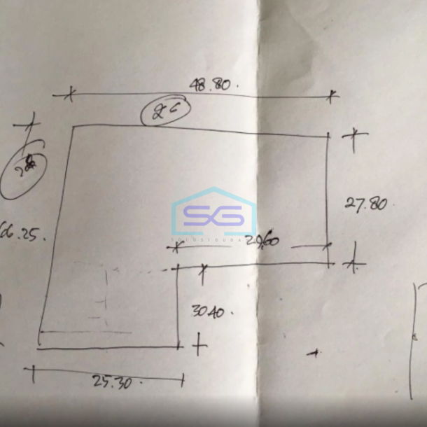 Dijual Tanah Lokasi Strategis Kavling Cinere Depok Luas Tanah 2245m2-1