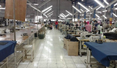 DIJUAL EX PABRIK GARMENT CIKARANG BARAT