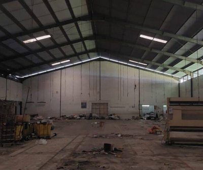 Disewakan Ex pabrik di Cikupa dekat dengan tol bitung posisi pinggir jalan raya