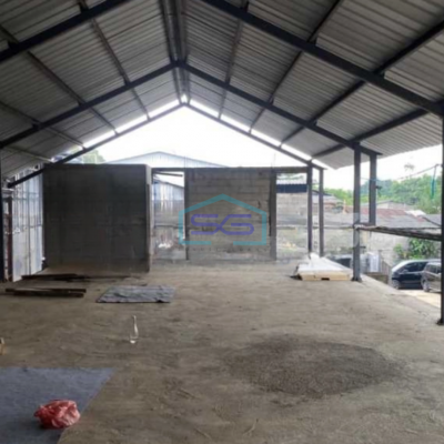 Disewakan Gudang Luas Bangunan  720 m² Akses Container 40 Feet di Legok Tangerang