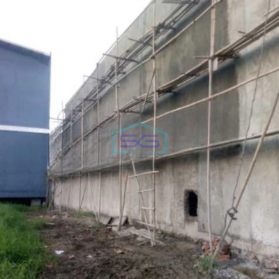 Disewakan Gudang Luas Bangunan 720 m² Akses Container 40 Feet di Tangerang