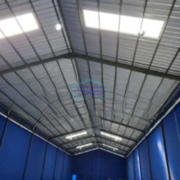 Disewakan Gudang Luas Bangunan 810 m² Bangunan Baru di Tangerang-1