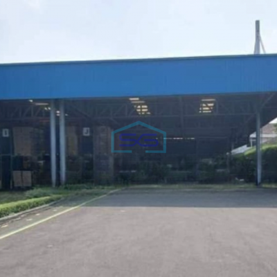 Disewakan Gudang Ex Pabrik di Harapan Indah Bekasi Luas Bangunan  19613 m²