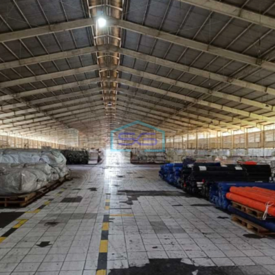Disewakan Gudang Siap Pakai Tidak Banjir di Tangerang Luas Bangunan 9240 m²