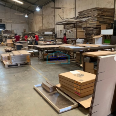 Disewakan Gudang Luas Bangunan 1.200 m²  Lokasi Strategis di Dadap Tangerang