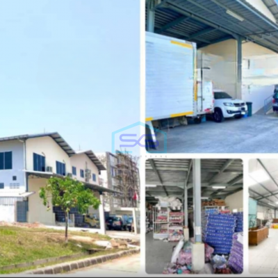 Dijual Cepat Gudang Luas Tanah 1800 m2 Lokasi Marunda Jakarta Utara