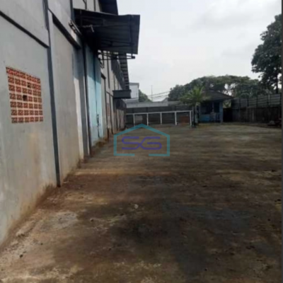 Dijual Gudang Luas Bangunan  3000 m² Lokasi Cikupa Tangerang