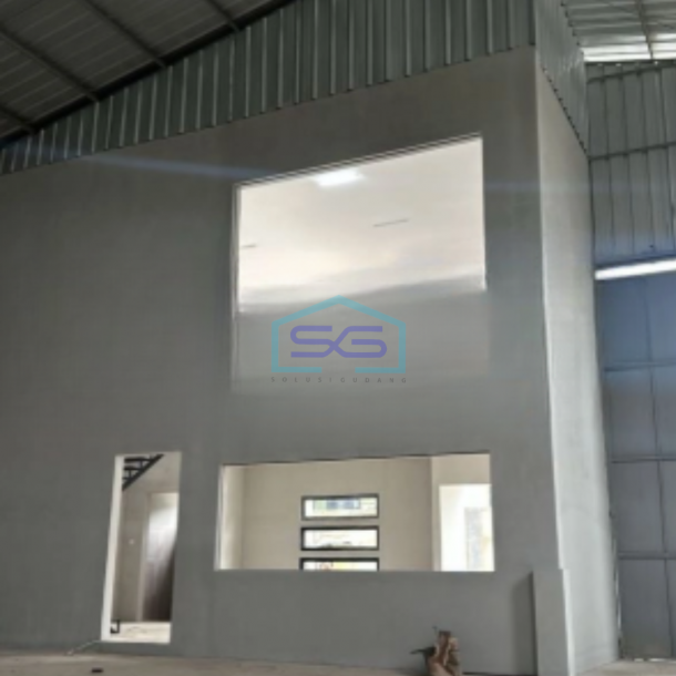 Disewakan Gudang Luas Bangunan  850 m² Lokasi Bebas Banjir di Batujajar Bandung-1