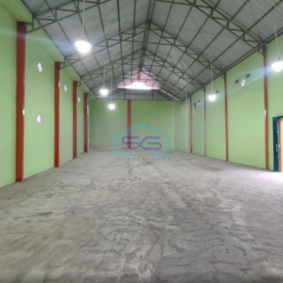 Disewakan Gudang Siap Pakai Luas Tanah 350 m² Akses Container di Ngaglik Sleman Yogyakarta
