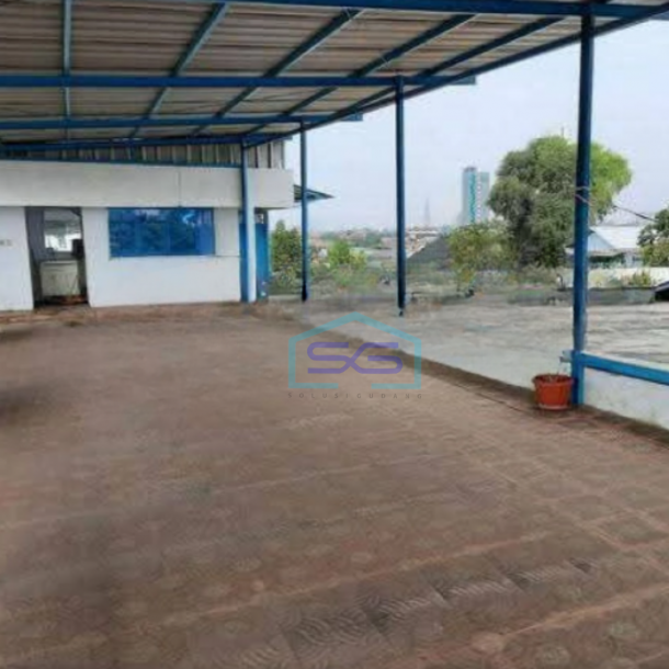 Dijual Pabrik Ada Kantor Luas Tanah 3175 m² lokasi Pondok Gede Bekasi Akses Container 40 Feet-1
