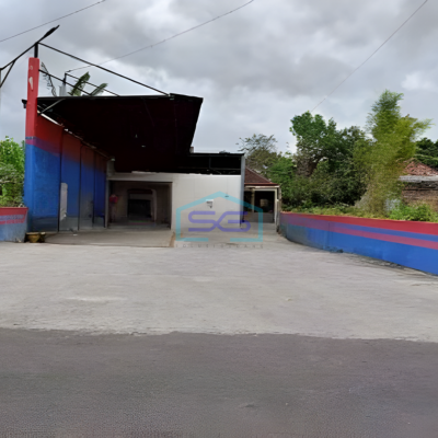 Dijual Gudang dan Kantor Strategis di Kalasan Sleman Yogyakarta Luas 371m2