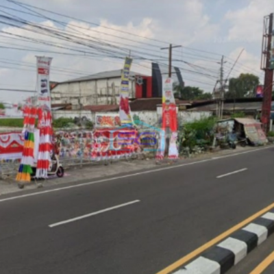 Dijual Tanah di Pinggir Jln Magelang Strategis Sleman Yogyakarta LT 3810m2