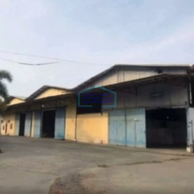 Dijual Gudang + Kantor Siap Pakai di Zona Pergudangan Mauk Tangerang Siap Huni LT 50000m2