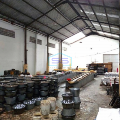 Dijual Gudang Bersih & Kantor Siap Pakai Mlati Sleman Yogyakarta LT 2175m2