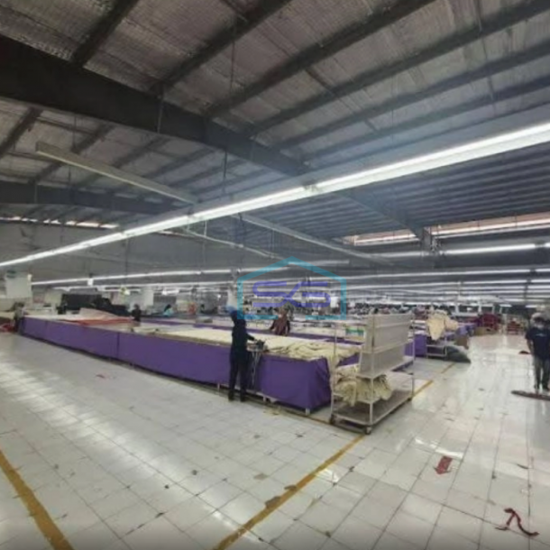 Dijual Pabrik Luas Bangunan 15505 m² Lokasi Bebas Banjir di Purwakarta-1