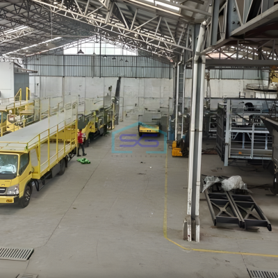 Dijual Pabrik Ada Kantor Luas Bangunan  2282 m² Lokasi Bebas Banjir di Cibinong Bogor