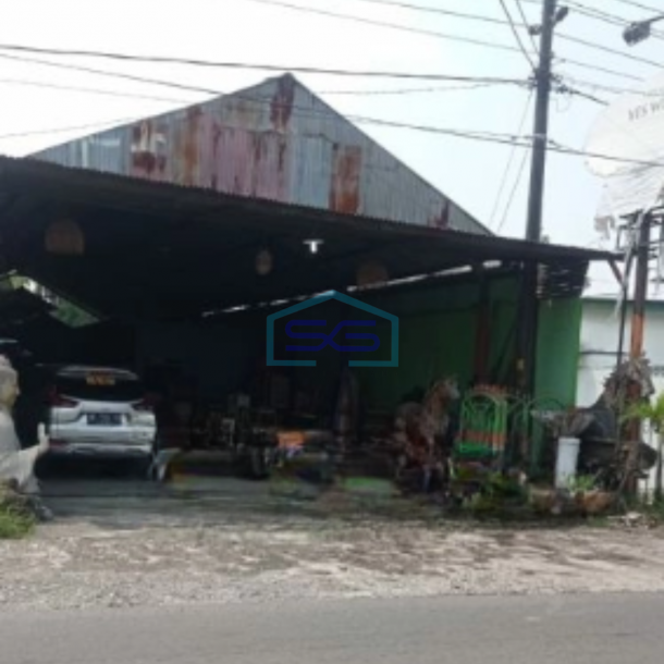 Disewakan Gudang Ada Kantor Luas Tanah 596 m² Lokasi Strategis di Bantul Yogyakarta-1