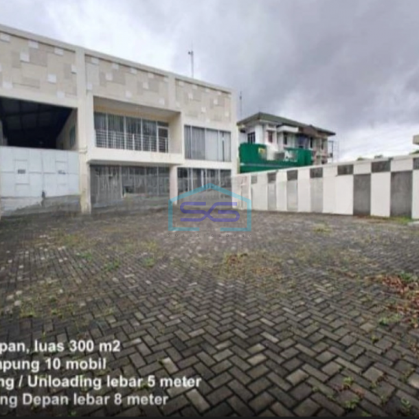 Disewakan Gudang Akses Container Luas Bangunan 1300 m²  di Sleman Yogyakarta-1