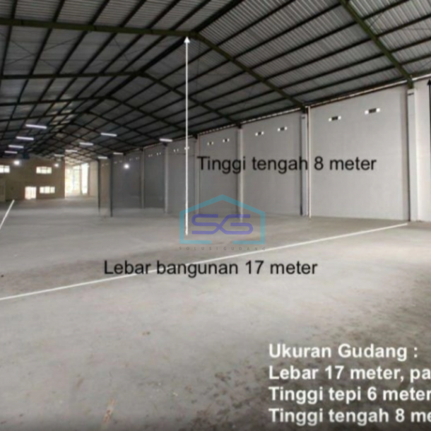 Disewakan Gudang Akses Container Luas Bangunan 1300 m²  di Sleman Yogyakarta-3