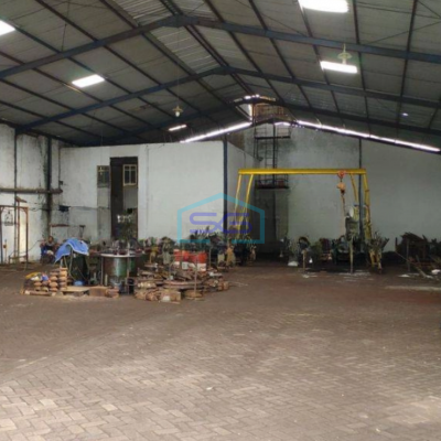 Dijual Gudang Ada Kantor Luas Bangunan  920 m² di Margomulyo Surabaya
