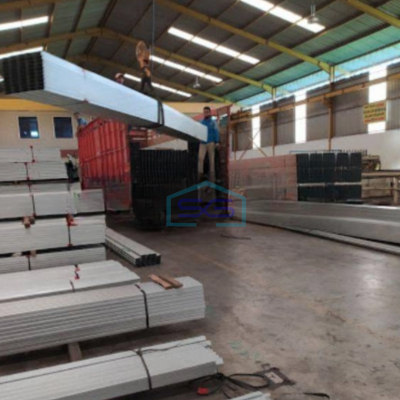 Dijual Pabrik Akses Container 40 Feet di Menganti Gresik Luas Bangunan  9066 m²