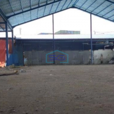 Disewakan Gudang Baru Luas Bangunan 768 m² Akses Container 40 Feet di Surabaya Kota