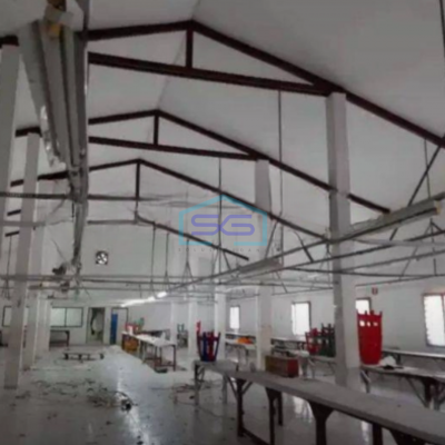 Dijual Gudang Ex Pabrik Luas Bangunan 1000 m² Lokasi Strategis di Bojong Sari Depok