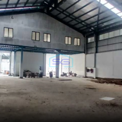 Disewakan Gudang Siap Pakai Bangunan Baru Siap Pakai 1,5 Lantai Bantar Gebang Bekasi Luas Bangunan  1200 m²