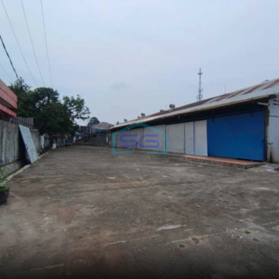 Disewakan gudang di Alternatif Cileungsi Cibubur (Transyogi) Bogor Luas Bangunan  400 m²