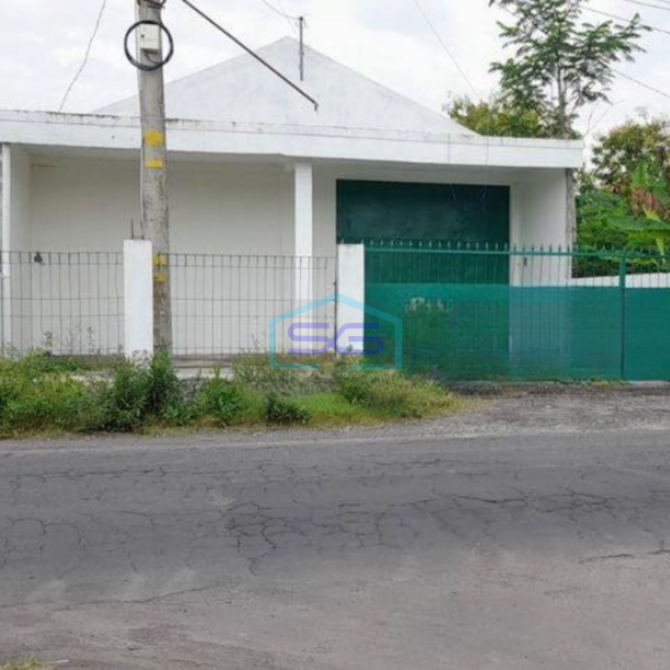 Disewakan Gudang Siap Huni Lokasi Strategis di Kalasan Sleman Luas Tanah  610 m² Bebas Banjir-1