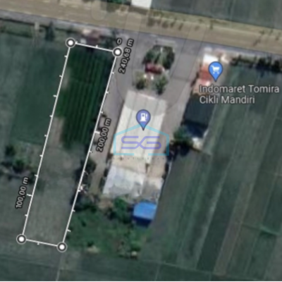 Dijual Tanah Pekarangan Sebelah Spbu Temon Kulon Progo Luas Tanah 2095 m²-2