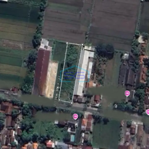 Dijual Tanah Pekarangan Di Timbulharjo Sewon Bantul Jogja Luas Tanah 1973m2-3