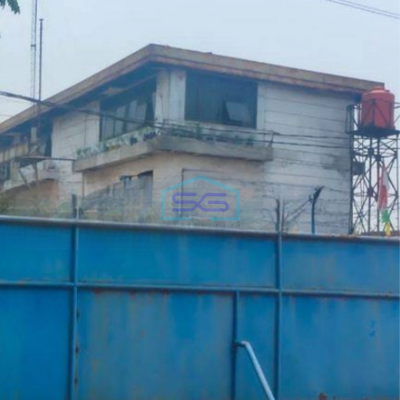Disewakan Gudang Eks Pabrik Luas Bangunan  2800 m² di Jati Uwung Tangerang