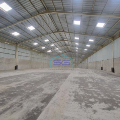 Disewakan Gudang Akses Container 40 Feet Luas Bangunan  1242 m² di Pasar Kemis Tangerang