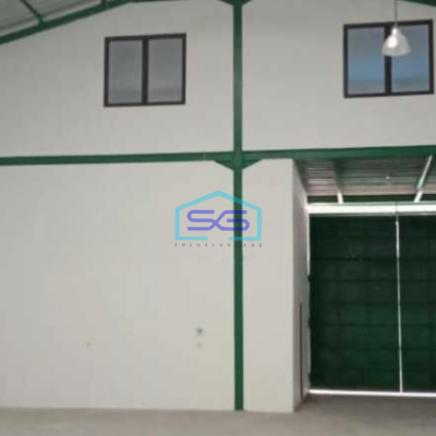 Disewakan Gudang Di Jln Salembaran, Teluk Naga Tangerang Luas Bangunan 546 m²